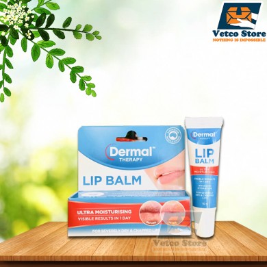 Kem dưỡng môi Dermal Therapy Lip Balm 10g